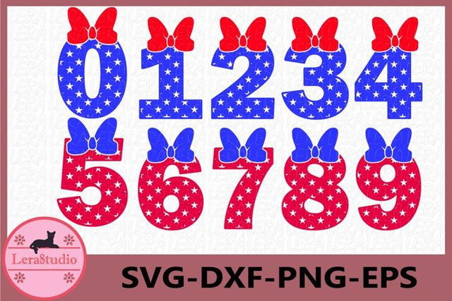 Star Numbers SVG SVG Lerastudio 