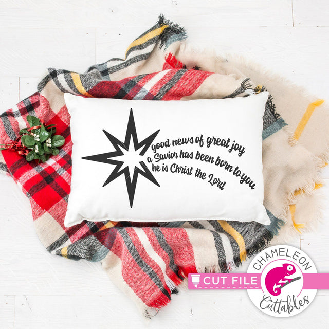 Star of Bethlehem word art svg png dxf SVG Chameleon Cuttables 