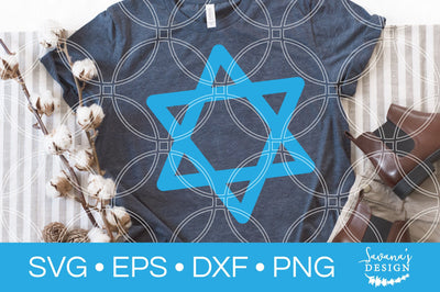 Star of David SVG SVG SavanasDesign 
