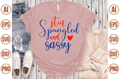 star spangled and sassy svg SVG nirmal108roy 
