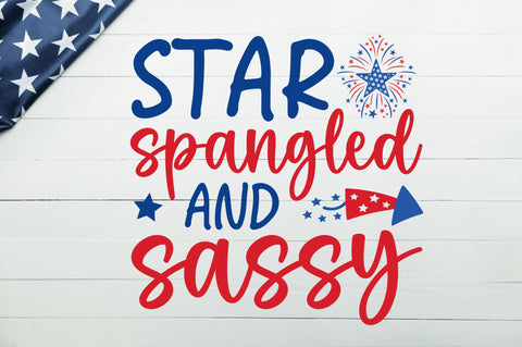 Star spangled and sassy SVG SVG Regulrcrative 