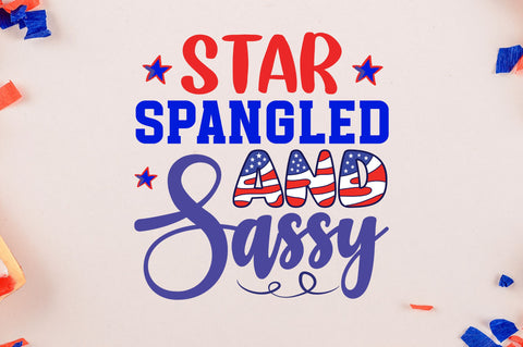 Star spangled and sassy SVG SVG Regulrcrative 
