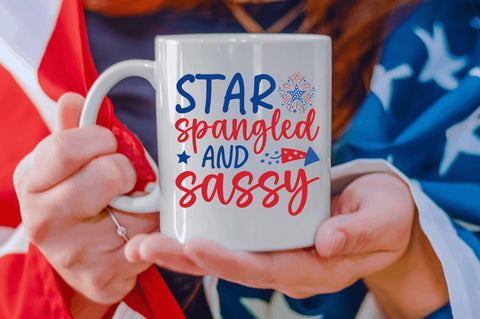 Star spangled and sassy SVG SVG Regulrcrative 