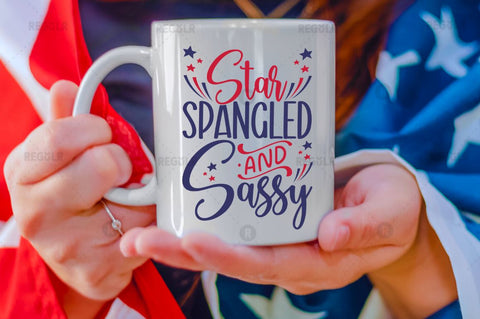Star spangled and sassy SVG SVG Regulrcrative 