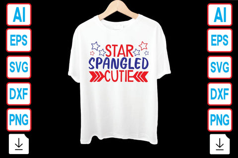 Star Spangled Cutie SVG Craftlabsvg24 