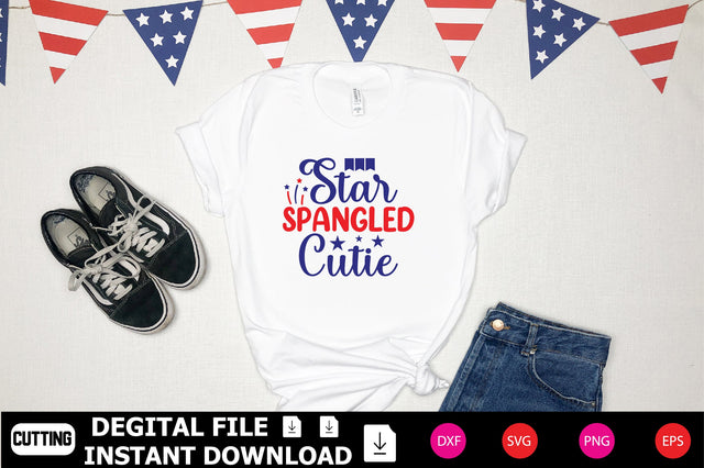 Star Spangled Cutie SVG Shahin alam 