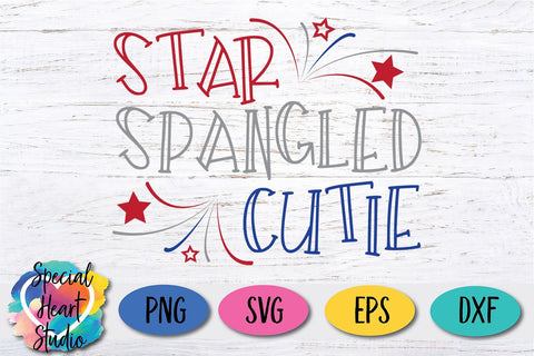 Star Spangled Cutie SVG Special Heart Studio 