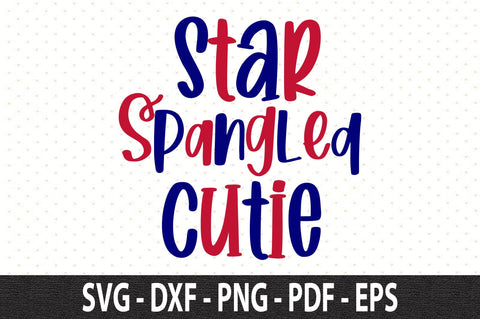 Star Spangled Cutie svg SVG orpitasn 