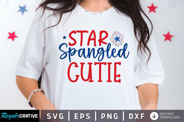 Star spangled cutie SVG SVG Regulrcrative 