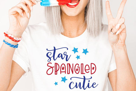 Star Spangled Cutie SVG SVG So Fontsy Design Shop 