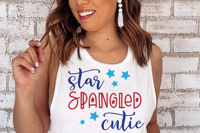 Star Spangled Cutie SVG | VIP Extended Use License SVG So_Fontsy_VIP 