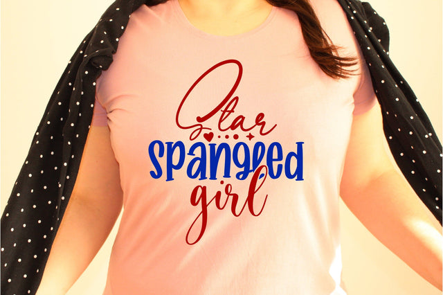 Star Spangled Girl SVG orpitasn 