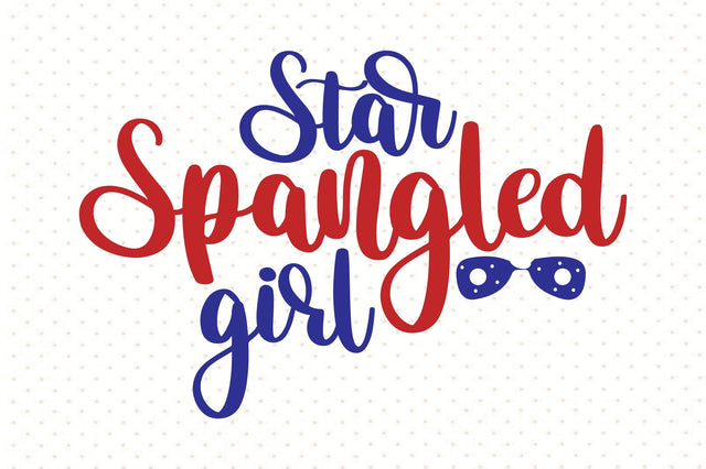 Star Spangled Girl svg SVG orpitasn 