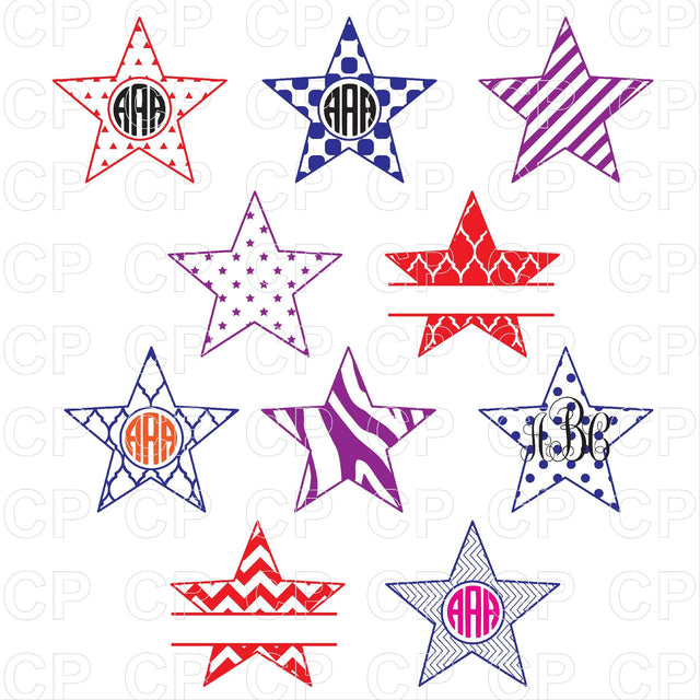 Star SVG Bundle SVG cutperfectstudio