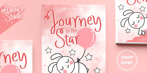 Star Whisper - Easter Font Font Allouse.Studio 