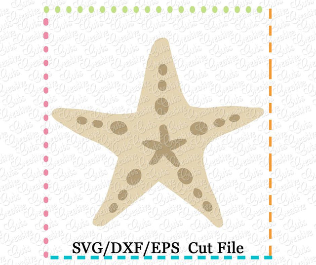 Starfish Cut File Creative Appliques 