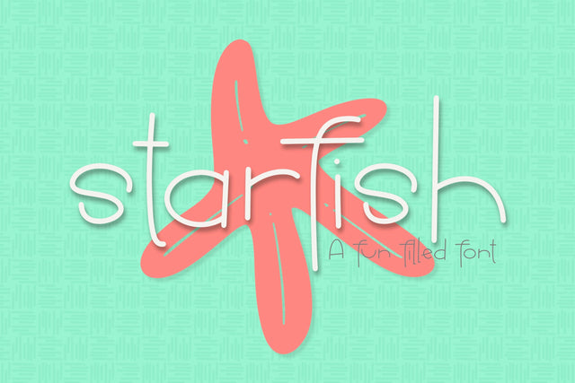 Starfish Font Kitaleigh 