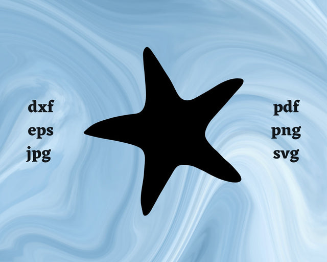 Starfish SVG Cut File SVG Northern Light SVG 