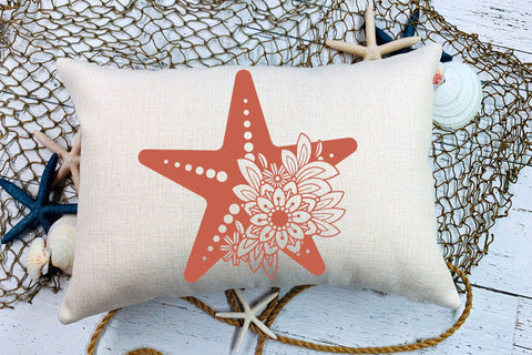 Starfish SVG, Ocean Creatures PNG, Nautical T-shirt Design. SVG Elinorka 
