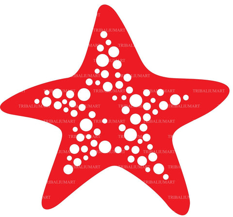 Starfish SVG TribaliumArtSF 