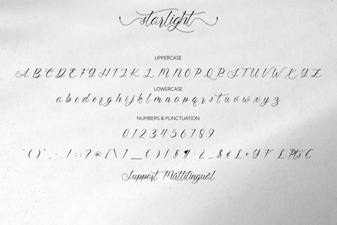 Starlight Font Jun Creative 