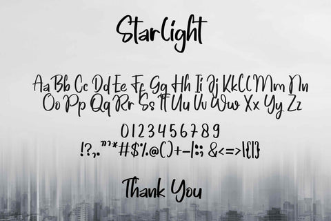 Starlight Font LetterdayStudio 