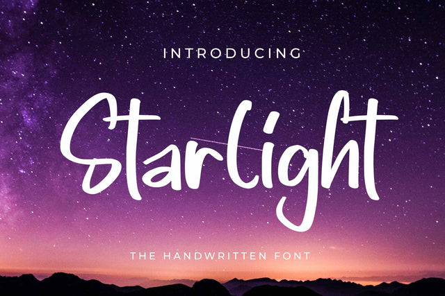 Starlight Font LetterdayStudio 