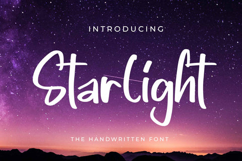 Starlight Font LetterdayStudio 