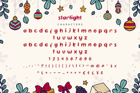 Starlight - Playful Display Font Font Alpaprana Studio 