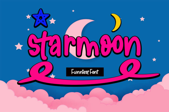 Starmoon Font Supersemar Letter 