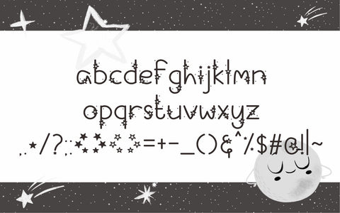 Starry Fayez Font Aisyah 