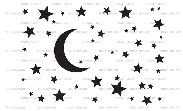 Starry night SVG TribaliumArtSF 