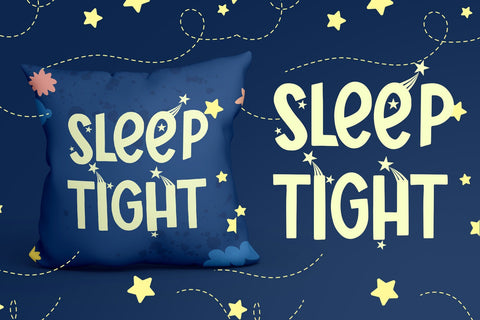 Starry Nights Font Dm Letter Studio 