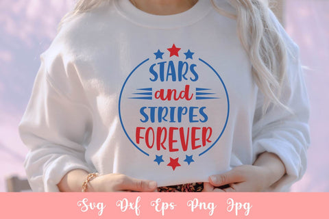Stars and Stripes Forever Svg File Free For Commercial Use SVG Sintegra 