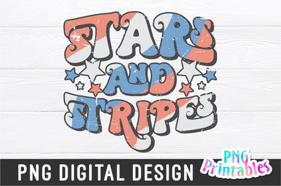 Stars And Stripes png - Fourth of July png - Print File - July 4th Sublimation Design - Patriotic png - Digital Download Sublimation Svg Cuttables 