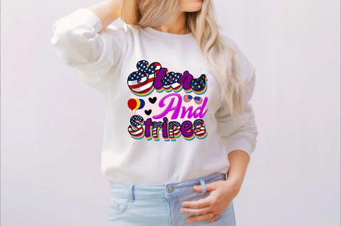 Stars and Stripes Sublimation SVGArt 