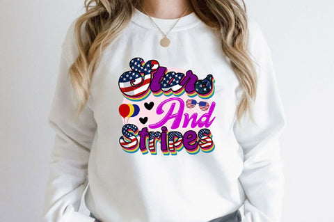 Stars and Stripes Sublimation SVGArt 