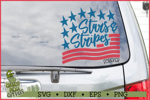 Stars and Stripes SVG File SVG Crunchy Pickle 