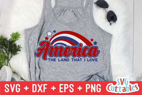 Stars And Stripes svg - Patriotic Cut File - 4th of July - Fourth of July - svg - dxf - eps - png - Silhouette - Cricut - Digital File SVG Svg Cuttables 