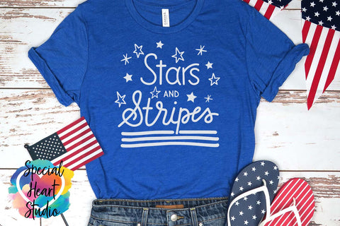 Stars and Stripes SVG Special Heart Studio 