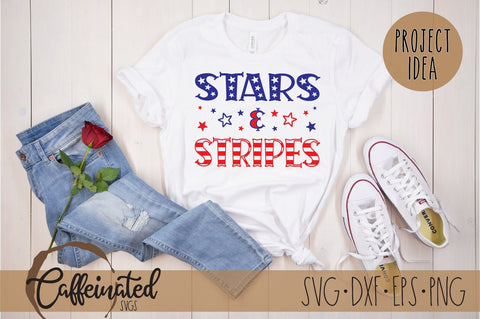 Stars and Stripes SVG SVG Caffeinated SVGs 