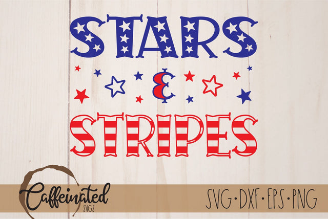 Stars and Stripes SVG SVG Caffeinated SVGs 