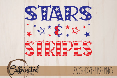 Stars and Stripes SVG SVG Caffeinated SVGs 