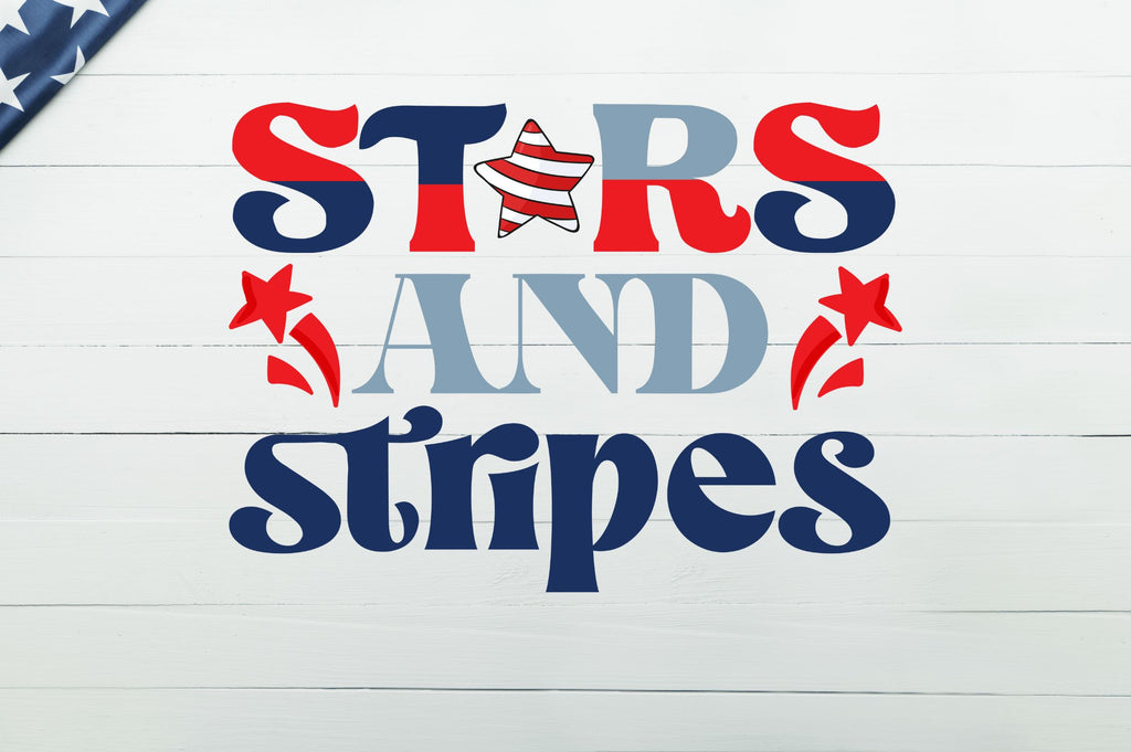 Stars and stripes SVG - So Fontsy