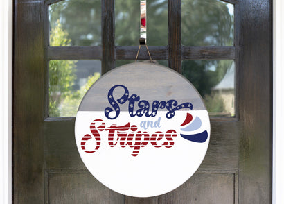 Stars and Stripes Wordart | 4th of July SVG SVG So Fontsy Design Shop 