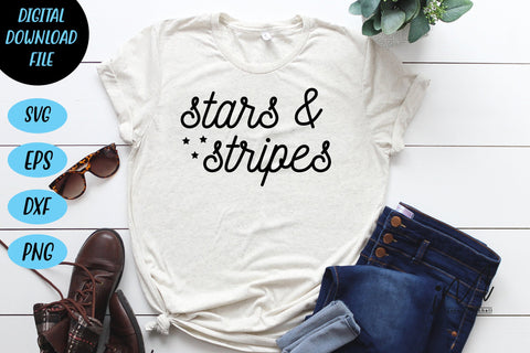 Stars and strips svg, USA t shirt svg, 4th July t shirt svg SVG Isabella Machell 