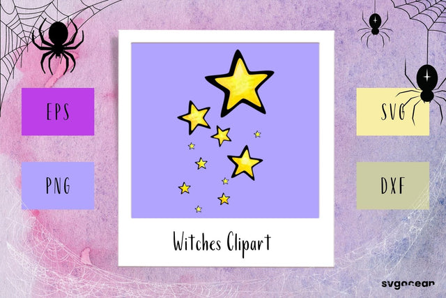 Stars Clipart Design SVG SvgOcean 