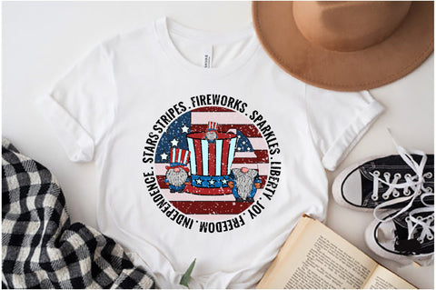 Stars Stripes . Fireworks . Sparkles . Liberty . Joy . Freedom . Independence Sublimation Jagonath Roy 