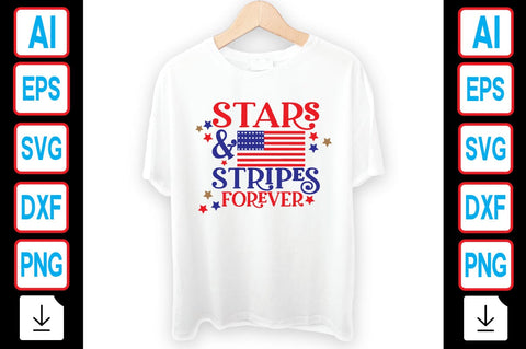 Stars & Stripes Forever SVG Craftlabsvg24 
