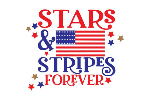 Stars & Stripes Forever SVG Craftlabsvg24 